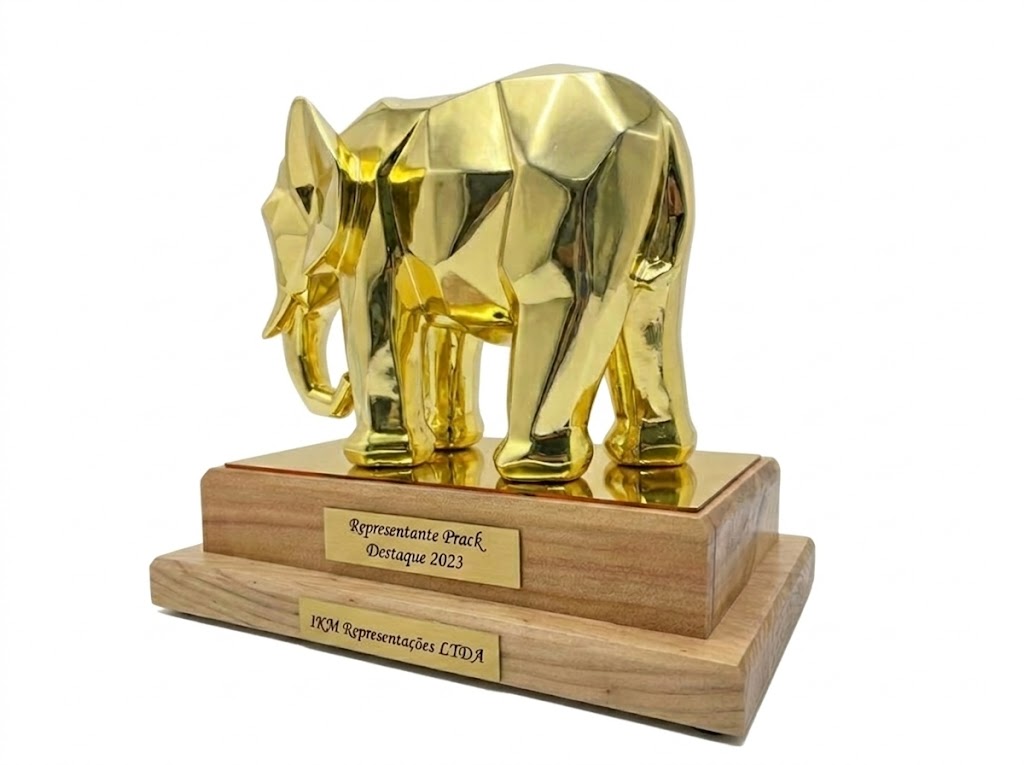 TROFÉU ELEFANTE - PLASTPRACK