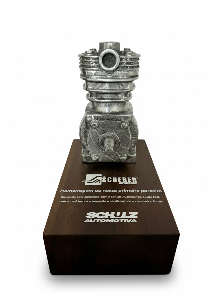 TROFÉU METAL - COMPRESSOR SCHULZ