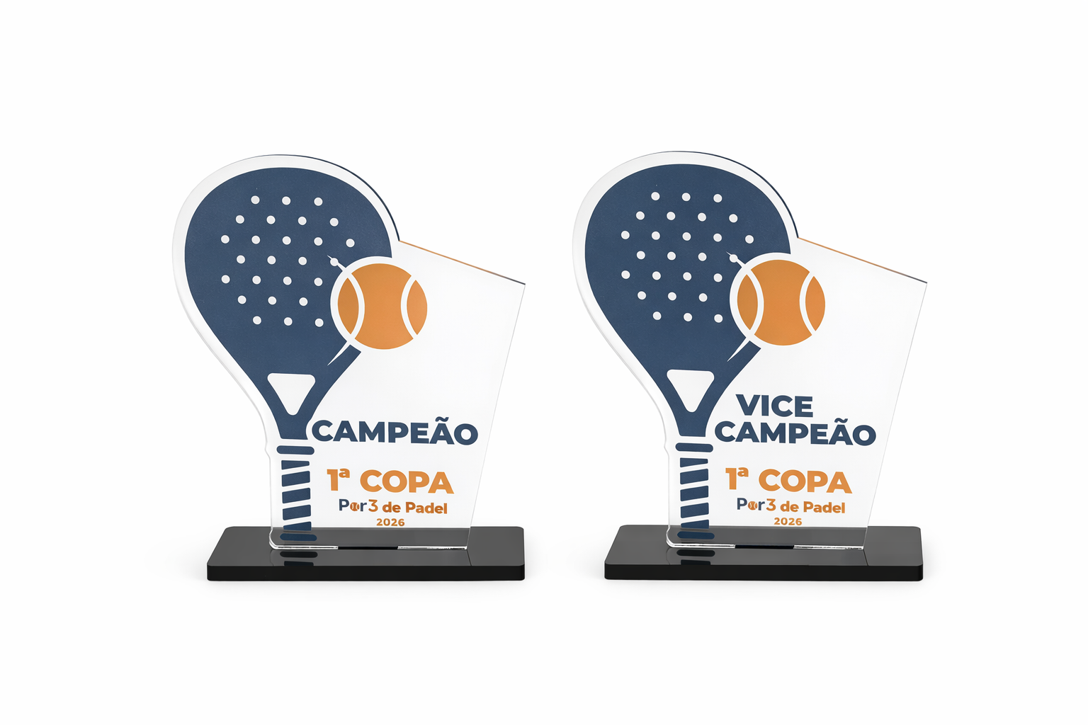 TROFÉU ACRILICO - PADEL